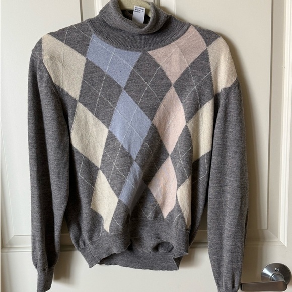 Talbots Sweaters - Talbots Gray Merino Wool Sweater